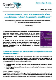 Aperçu du communiqué de presse